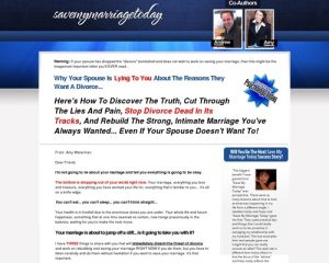 Conserve My Marriage Today – Recurring commissions!